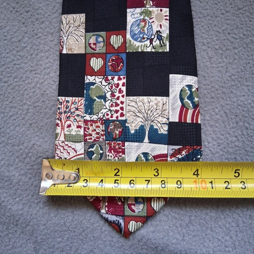 Vintage Lot Of 2 Ronald McDonalds Children's Charities by MBP Neck Tie Made USA